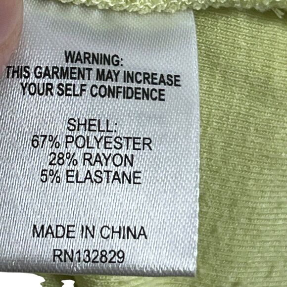 Song of Style Woodrow Mini Dress Small Key Lime Green Jersey Coctail Party Knot - Picture 10 of 12